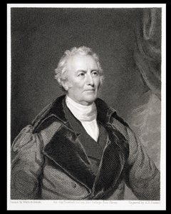 John Trumbull (1756-1843) gegraveerd door Asher Brown Durand (1796-1886) door S.L. and Jewitt, T.O.S. Waldo